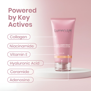 LumiSculpt NightGlow™ — Overnight Collagen Renewal Mask