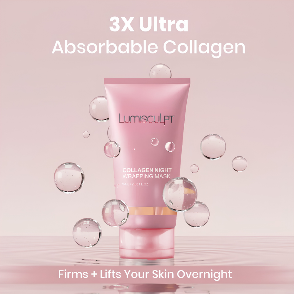 LumiSculpt NightGlow™ — Overnight Collagen Renewal Mask - Lumi Sculpt