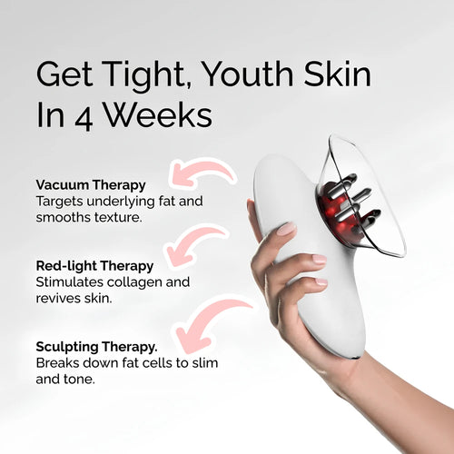 LumiSculpt SculptVac™ — Electric Vacuum & Red Light Body Device