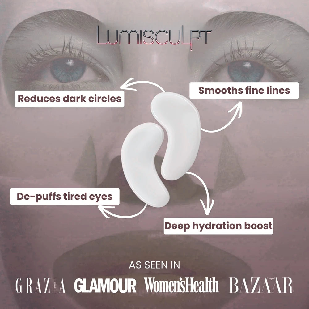 LumiSculpt EyeGlow™ Mask — Collagen Under-Eye Recovery Mask - Lumi Sculpt