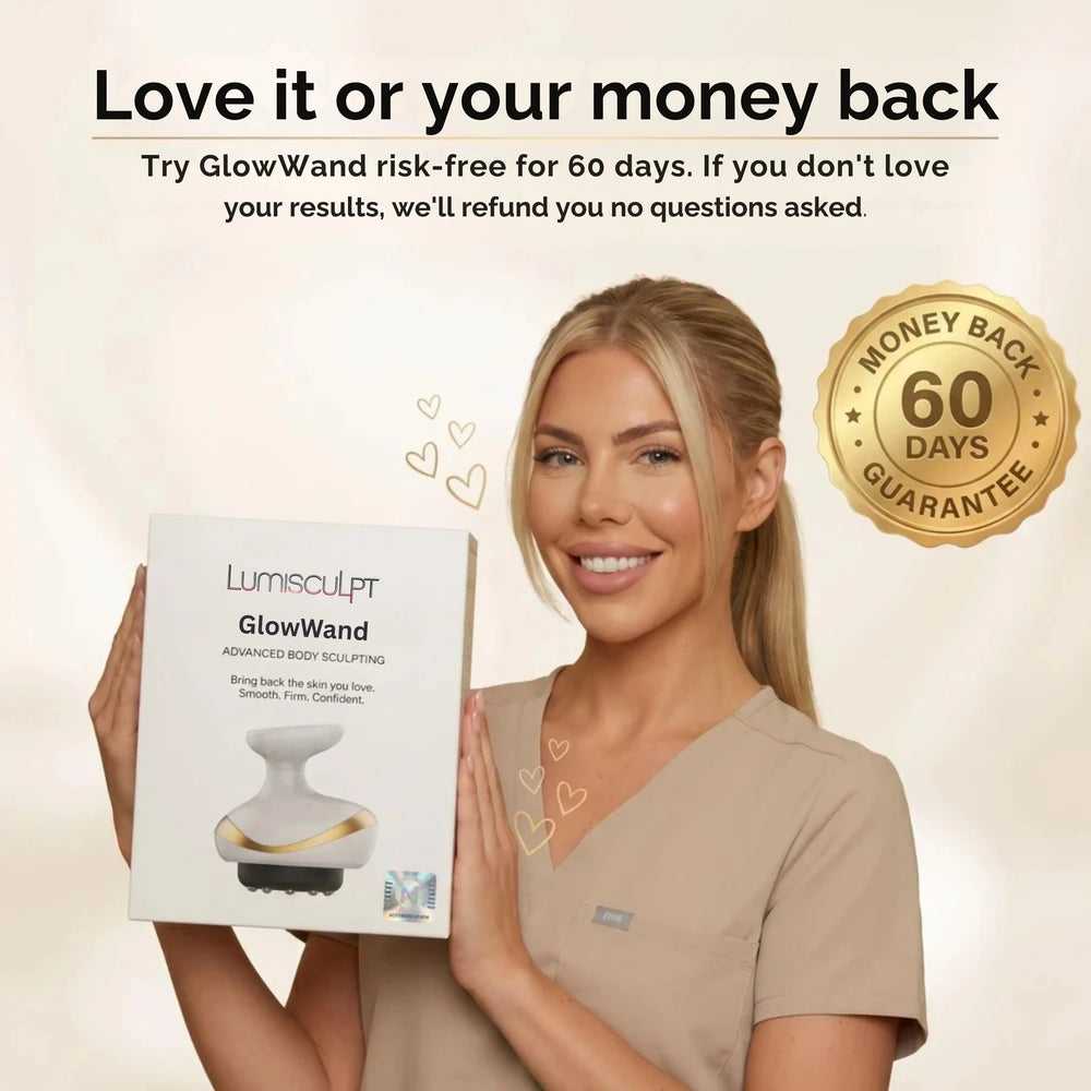 LumiSculpt GlowWand skincare tool for smoother looking skin