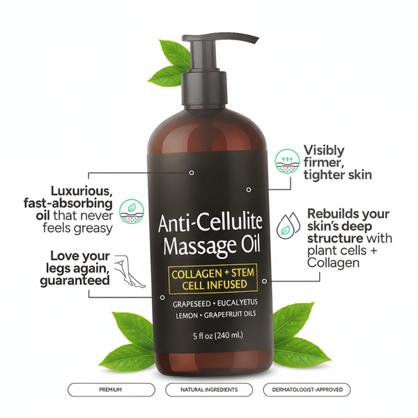 Anti Cellulite Massage Oil - Lumi Sculpt