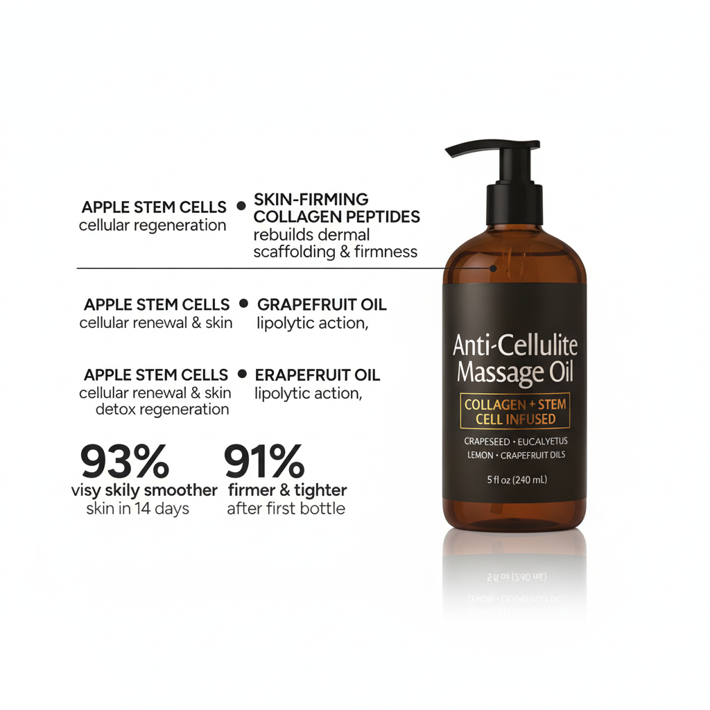 Anti Cellulite Massage Oil - Lumi Sculpt