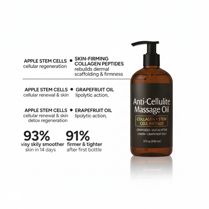 Anti Cellulite Massage Oil - Lumi Sculpt